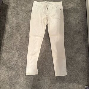 Old Navy White Rockstar Skinny Jeans
